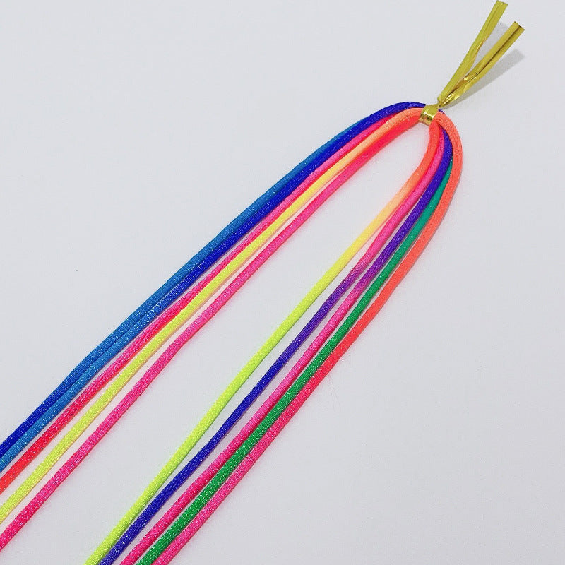 Colorful Ropes For Braiding Hair
