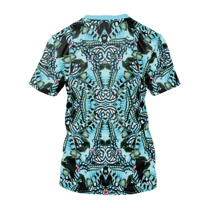 NADANBAO New Arrival Summer T Shirt Women Hiphop Owl 3D Printing T-Shirt Gold Metal Cool Woman Tshirt