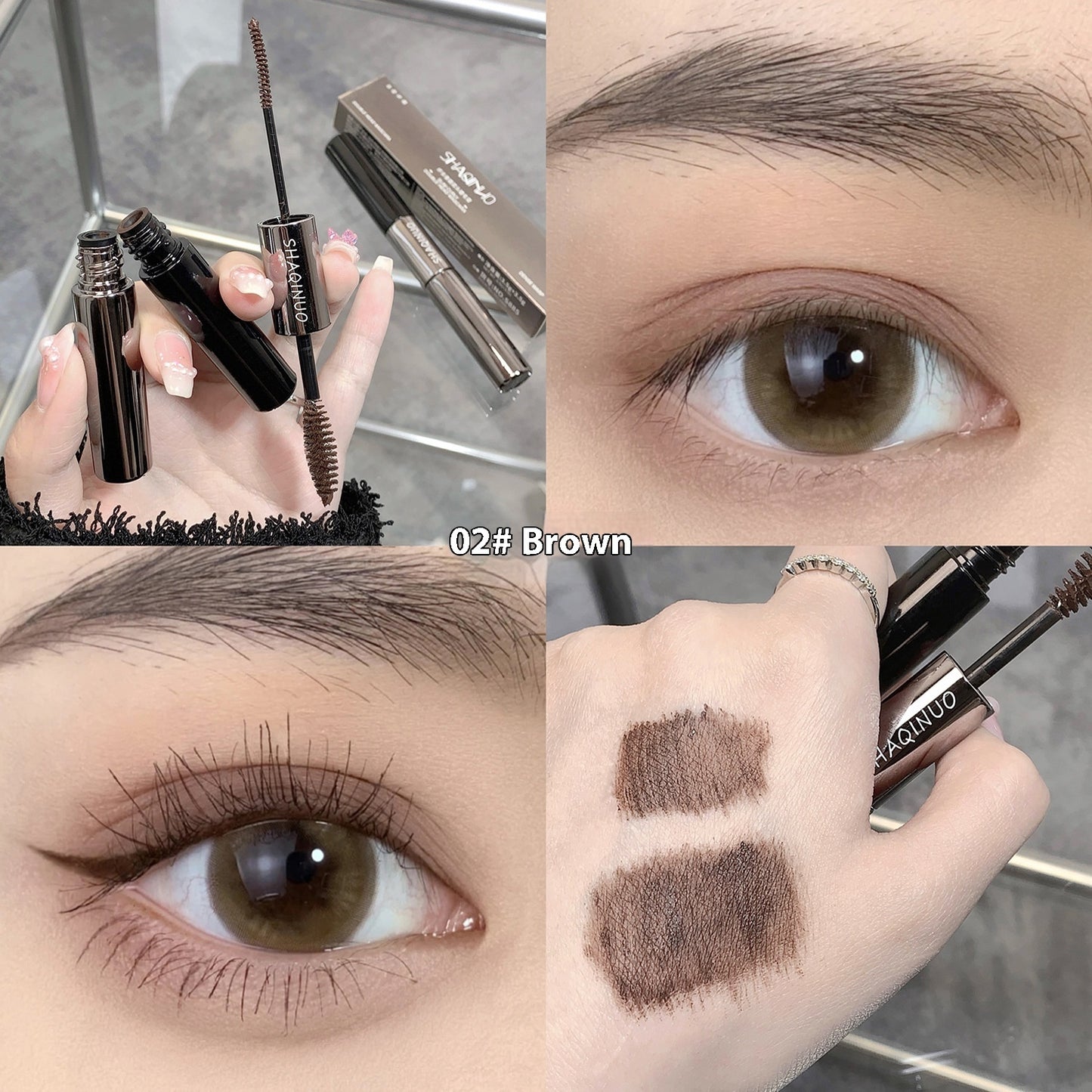Long Curling Double-headed Mascara Long Makeup