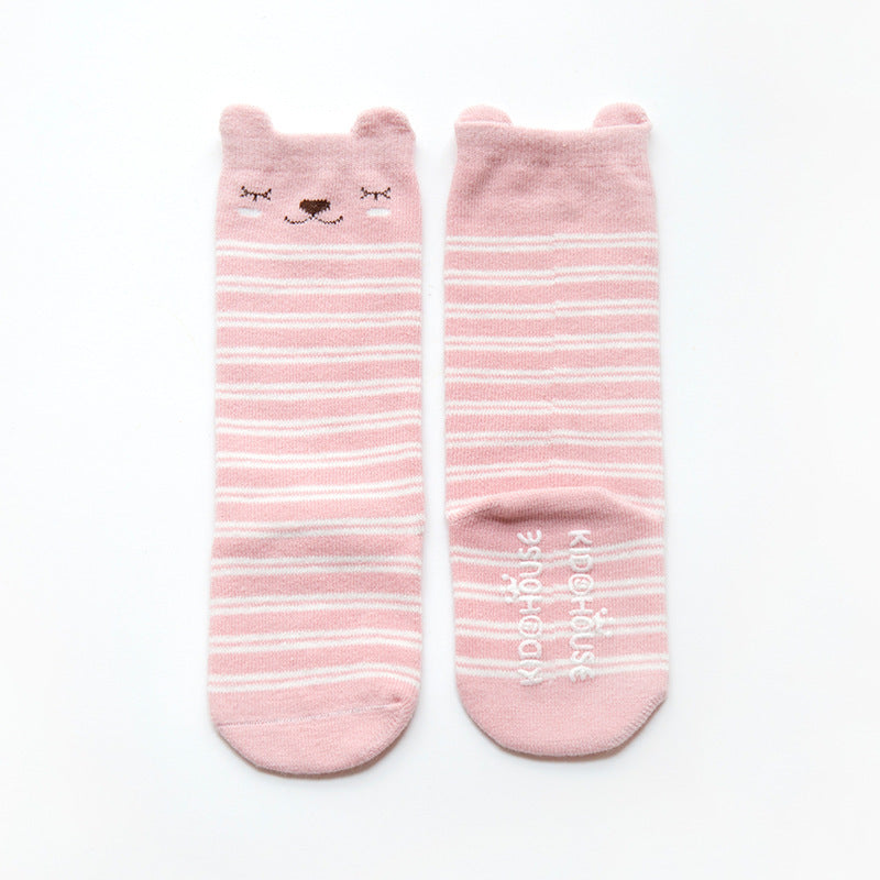 Spring and Autumn Combed Cotton Baby Stockings