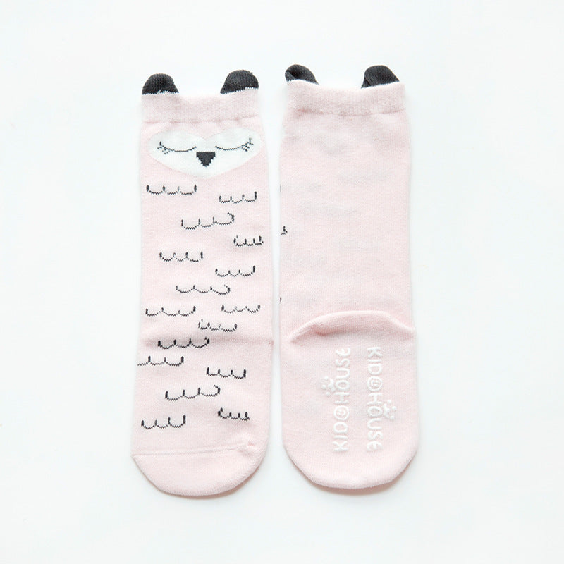 Spring and Autumn Combed Cotton Baby Stockings