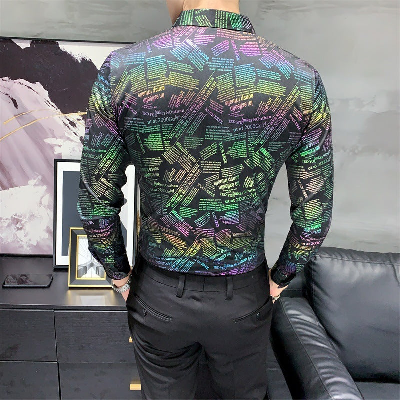 New long sleeve shirt man