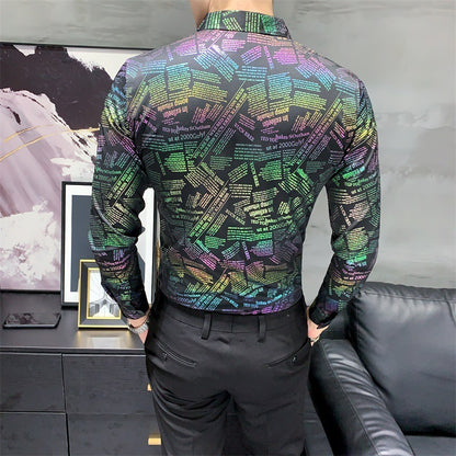 New long sleeve shirt man