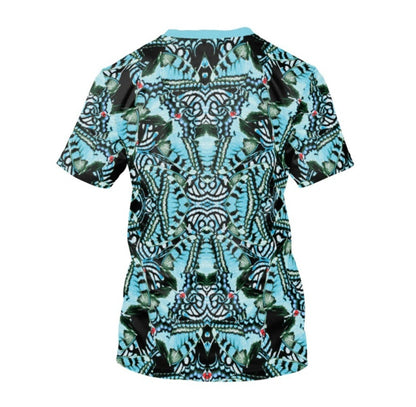 NADANBAO New Arrival Summer T Shirt Women Hiphop Owl 3D Printing T-Shirt Gold Metal Cool Woman Tshirt