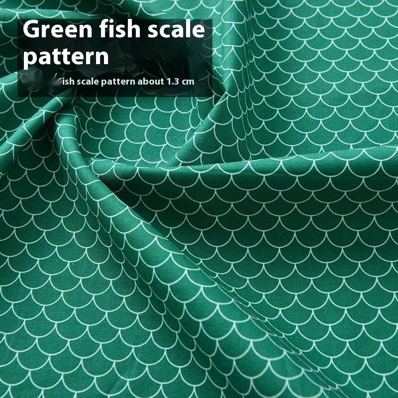 Christmas Fabric Creative Fabric Cotton Handicraft DIY Material Cotton Doll Cartoon Clothes For The Elderly