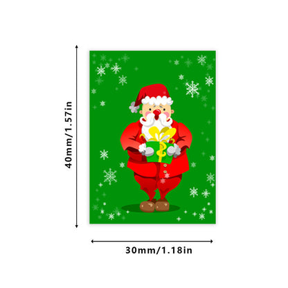 500 Stickers Roll Christmas Holiday Decoration Gifts