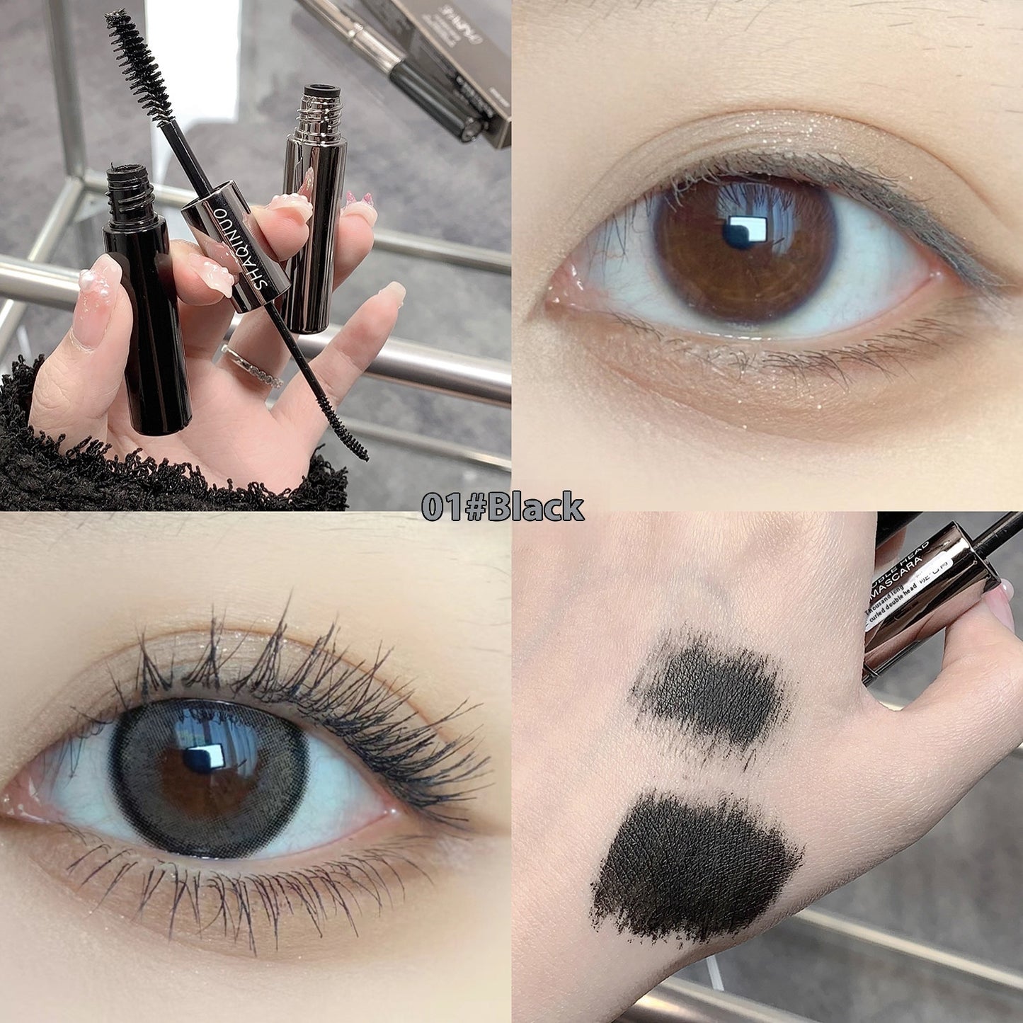 Long Curling Double-headed Mascara Long Makeup