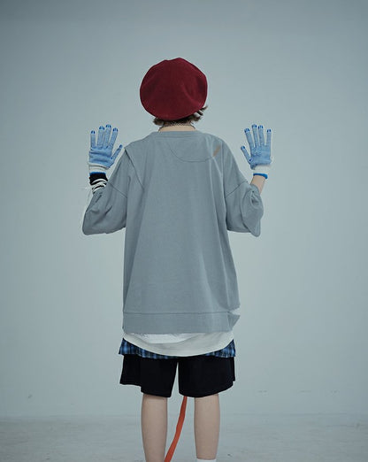 Man Yinshan Tide brand loose T-shirt