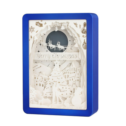 Best Holiday Gifts Christmas Design Paper Photo Picture Frame With Led Light