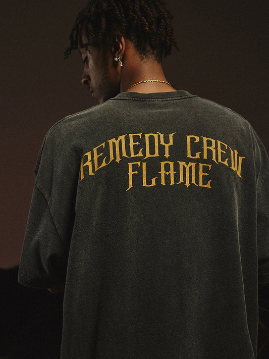 Soul Chariot Shortsleeved Tshirt Personality Loose Shortsleeved Round Neck T