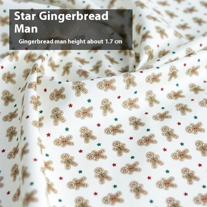 Christmas Fabric Creative Fabric Cotton Handicraft DIY Material Cotton Doll Cartoon Clothes For The Elderly